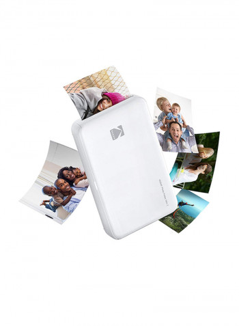 Mini 2 HD Wireless Mobile Instant Photo Printer White