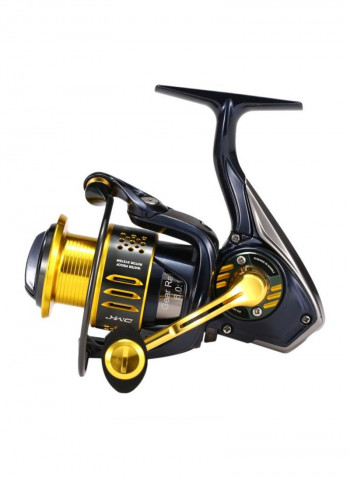 Spinning Fishing Reel With Bag 13x12.5x8cm