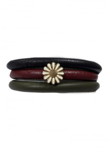 Marguerite Charm Clasp Bracelet