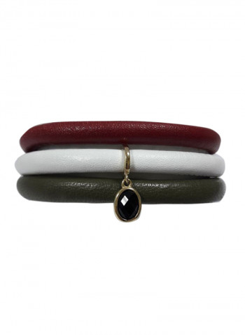 Onyx Dream Charm Clasp Bracelet