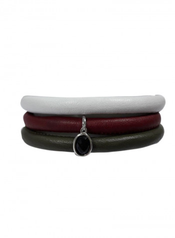 Onyx Dream Charm Clasp Bracelet