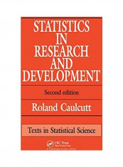 Statistics in Research and Development Paperback English by R. Caulcutt - 2019