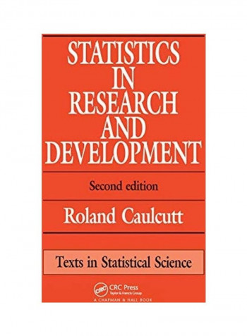 Statistics in Research and Development Paperback English by R. Caulcutt - 2019