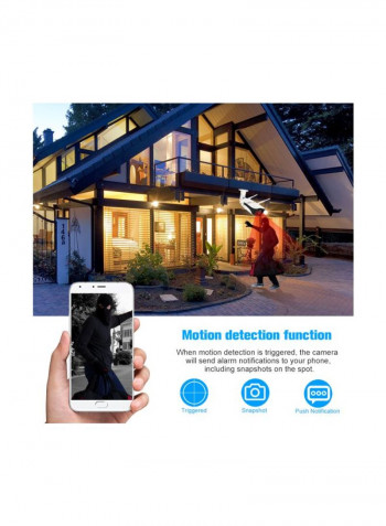 Wireless IR-Cut Night Vision Surveillance Camera With Sim Card Slot