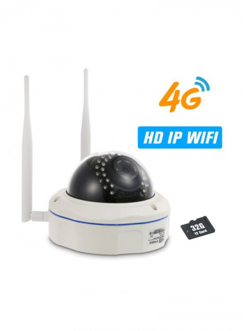Wireless IR-Cut Surveillance Camera With TF Card And Sim Card Slot
