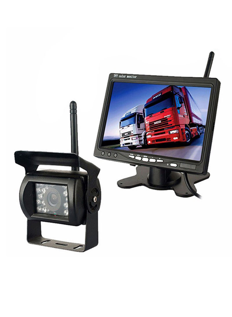 2 IN 1 LCD Parking Monitor With Rear View Camera