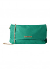Polyester Blend Crossbody Bag SGIRNSMGRN Green