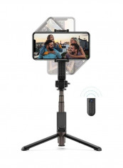 Mini Stabilizer Foldable Bluetooth Tripod Selfie Stick Multicolour