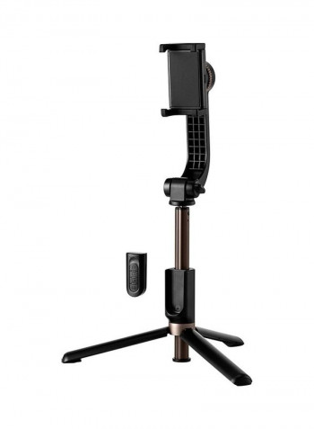 Mini Stabilizer Foldable Bluetooth Tripod Selfie Stick Multicolour