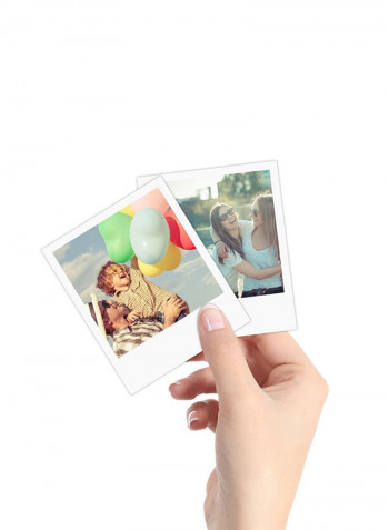 40-Pack Zink Border Print Photo Paper For POP Instant Camera