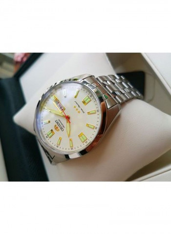 Men's Three Star Analog Watch SAB0C002W9