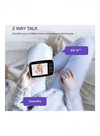 Baby Monitor With Remote Pan-Tilt-Zoom Camera