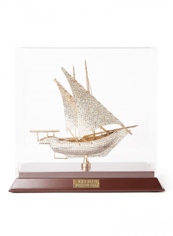 Decorative Arabian Fishing Boat Multicolour