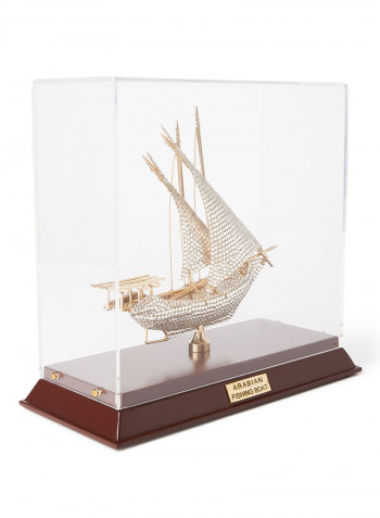 Decorative Arabian Fishing Boat Multicolour