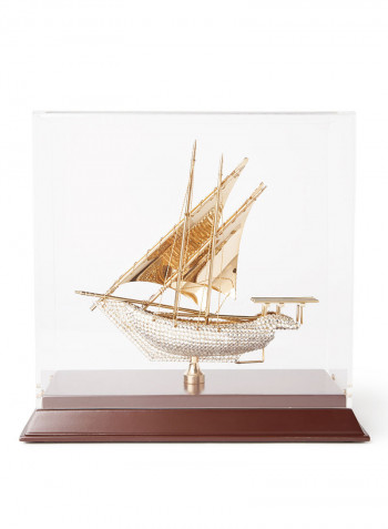 Decorative Arabian Fishing Boat Multicolour