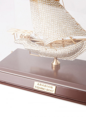 Decorative Arabian Fishing Boat Multicolour