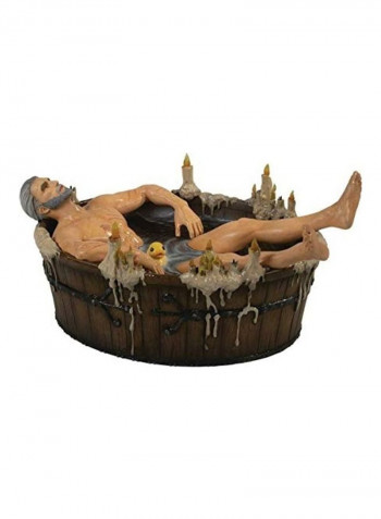 The Witcher III: The Wild Hunt Geralt In Bathtub Statue