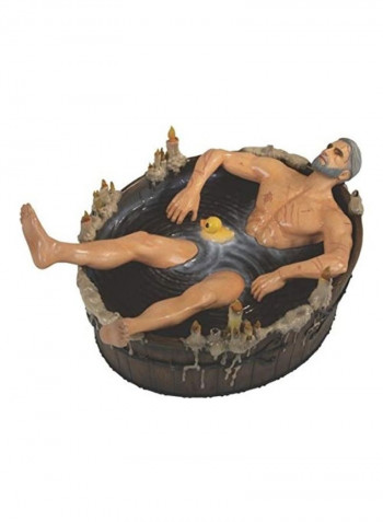 The Witcher III: The Wild Hunt Geralt In Bathtub Statue