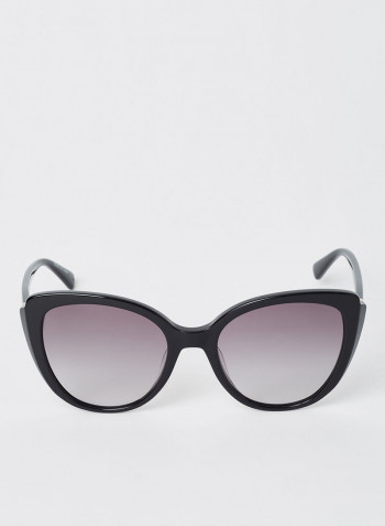 Women's Full Rim Acetate Butterfly Sunglasses - Lens Size: 54 mm