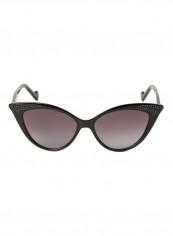 Women's Full Rim Injected Cat Eye Sunglasses - Lens Size: 54 mm
