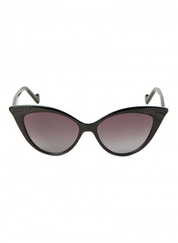 Women's Full Rim Injected Cat Eye Sunglasses - Lens Size: 54 mm