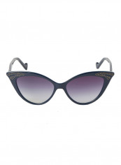 Women's Full Rim Injected Cat Eye Sunglasses - Lens Size: 54 mm