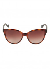 Women's Full Rim Injected Cat Eye Sunglasses - Lens Size: 56 mm