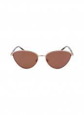 Women's Full Rim Metal Cat Eye Sunglasses - Lens Size: 57 mm