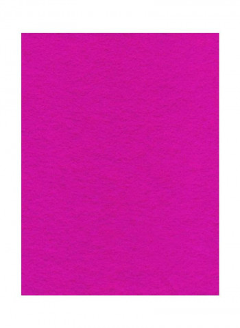 Plain Classic Felt Fuchsia