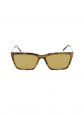 Women's Full Rim Acetate Rectangle Sunglasses - Lens Size: 55 mm