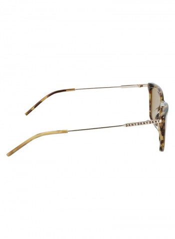 Women's Full Rim Acetate Rectangle Sunglasses - Lens Size: 55 mm