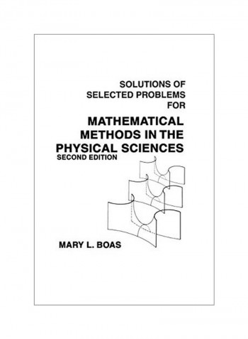 Mathematical Methods In The Physical Sciences Paperback 2