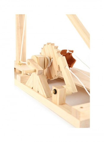 Leonardo Da Vinci Trebuchet Model Kit 40x11x6centimeter