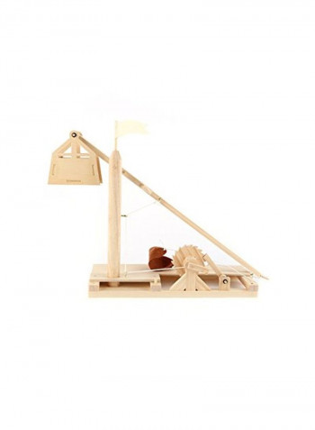 Leonardo Da Vinci Trebuchet Model Kit 40x11x6centimeter