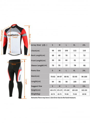 Outdoor Sportswear 3D Padded Cycling Clothing Set