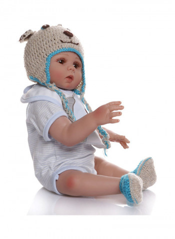 6-Piece Reborn Realistic Doll Hat Set