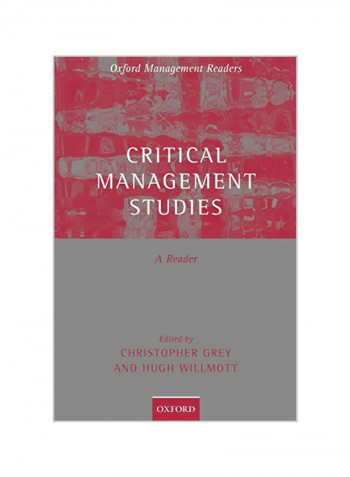 Critical Management Studies: A Reader Paperback