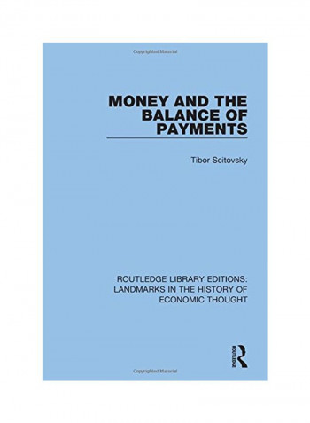 Money And The Balance Of Payments Hardcover