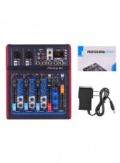 4-Channel Digital Mixing Console With Built-In 48V Phantom Power & Reverberation Effects VM1030 Black/Red reviews 4-Channel Digital Mixing Console With Built-In 48V Phantom Power & Reverberation Effects VM1030 Black/Red