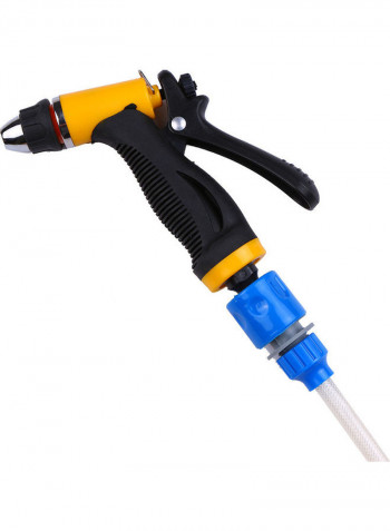 12V 80W High Pressure Electric Car Washing Pump Car Washer Pump High Pressure Washer Car Cleaning Tools Electric High-pressure Water Spray Gun Multicolor 24.5x24.5x10.0cm