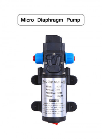 12V 80W High Pressure Electric Car Washing Pump Car Washer Pump High Pressure Washer Car Cleaning Tools Electric High-pressure Water Spray Gun Multicolor 24.5x24.5x10.0cm