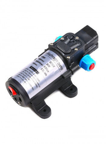 12V 80W High Pressure Electric Car Washing Pump Car Washer Pump High Pressure Washer Car Cleaning Tools Electric High-pressure Water Spray Gun Multicolor 24.5x24.5x10.0cm