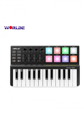 25-Key Ultra-Portable USB Keyboard Controller