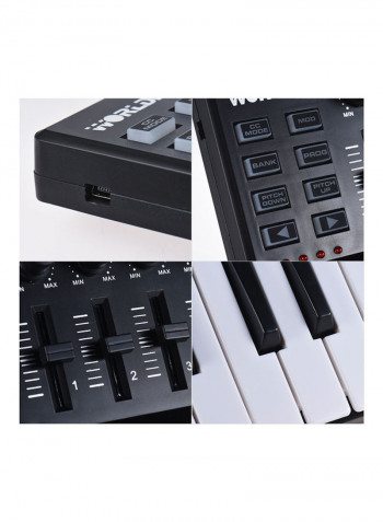 25-Key Ultra-Portable USB Keyboard Controller
