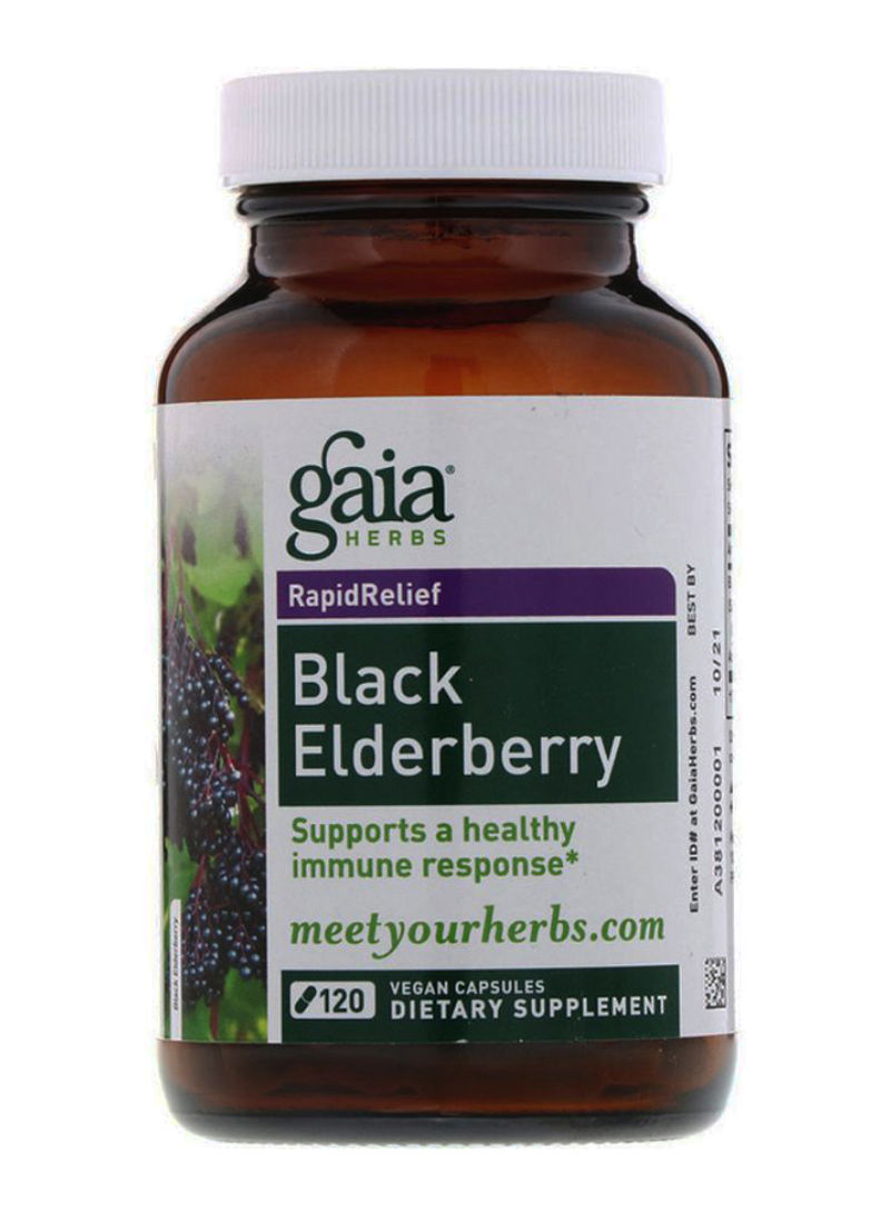 Black Elderberry - 120 Capsules