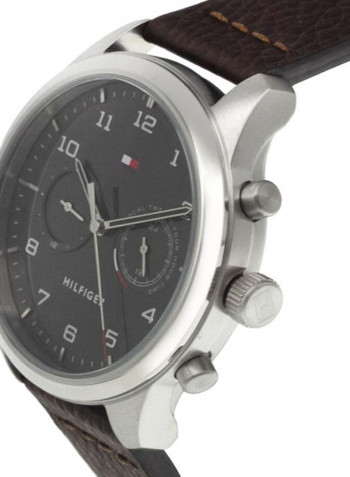 Men's Leather Analog Wrist Watch 1791785