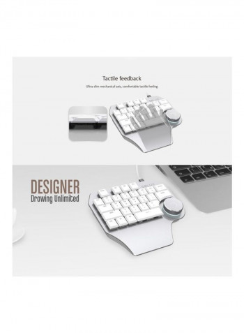 Replacement Designer Wired Keypad White