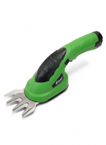 2-In-1 Multi-Functional Electric Hedge Trimmer Light Green/Black