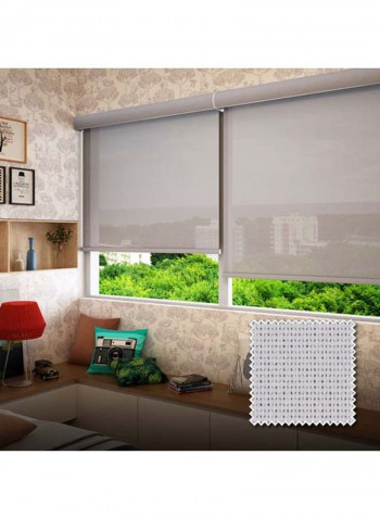 Single Sunscreen Collection 2 Roller Blackout Window Shade White 120x200cm