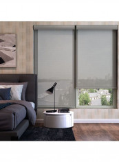 Single Sunscreen Collection 2 Roller Blackout Window Shade Grey 160x150cm